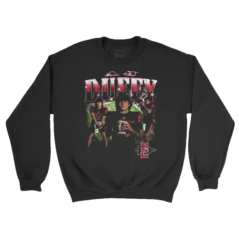 long sleeve casual shirt-EXCLUSIVE RELEASE - AJ Duffy 90s Black Crew