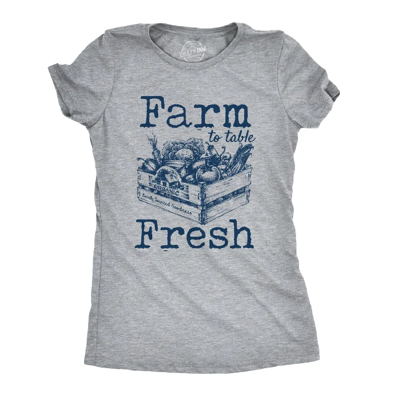 galaxy T-shirt-Farm To Table Fresh Women's T Shirt