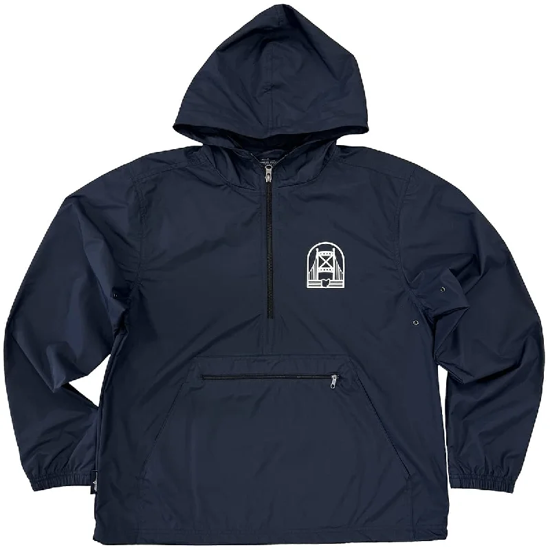 Double-breasted jacket-Toledo High Level Pack-N-Go Windbreaker