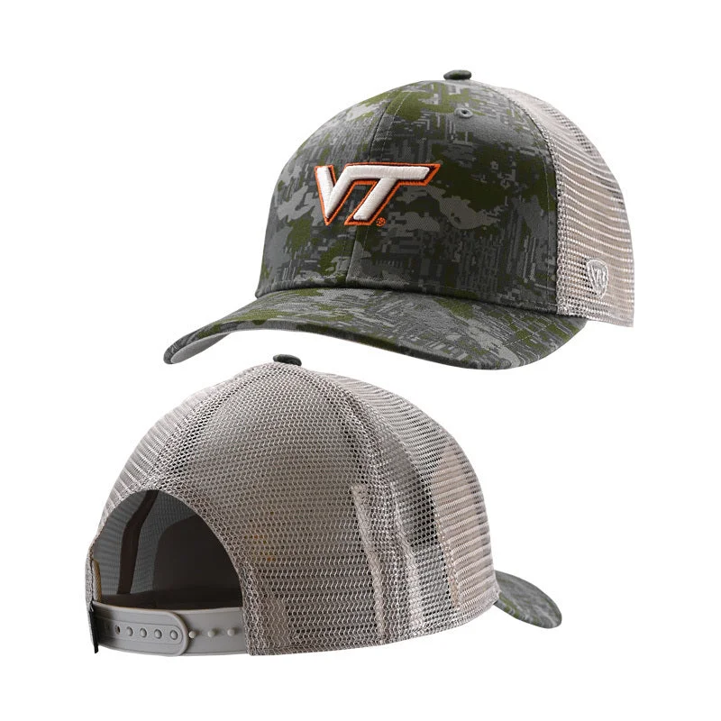 Curved brim hats-Virginia Tech OHT PledgeTrucker Hat by Top of the World