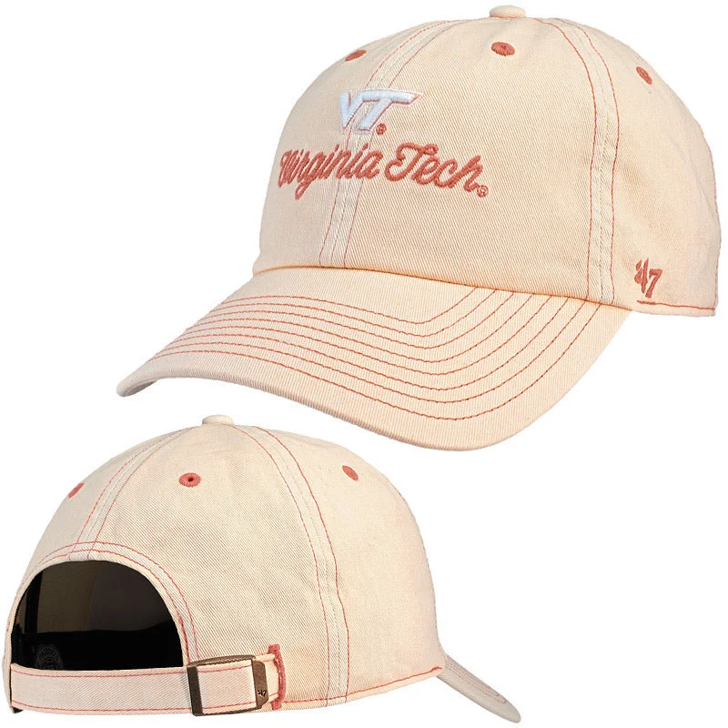 Outdoor activity hats-Virginia Tech Women's Tonal Haze Hat by 47 Brand