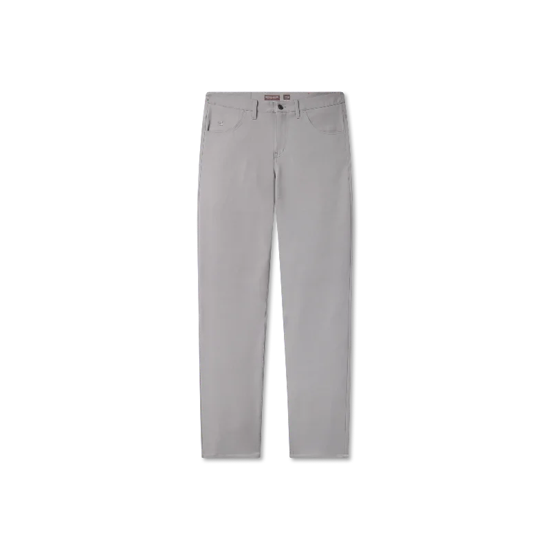 Double-layer pants-Frisco Stretch Five Pocket Pant - Light Gray