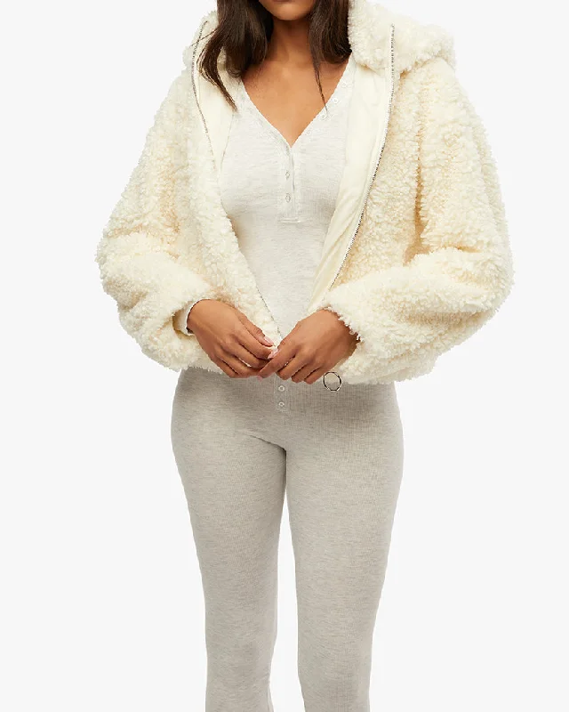 Comfortable jacket-Curly Sherpa Jacket