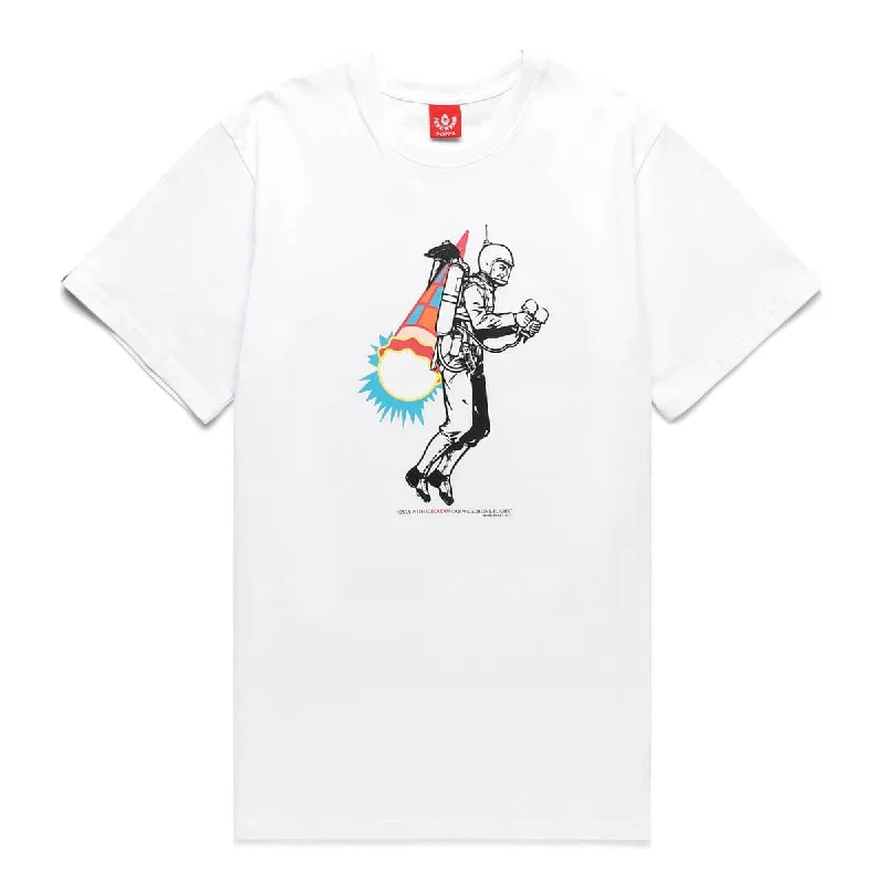 cotton T-shirt-BLAST OFF SHORT SLEEVE T-SHIRT