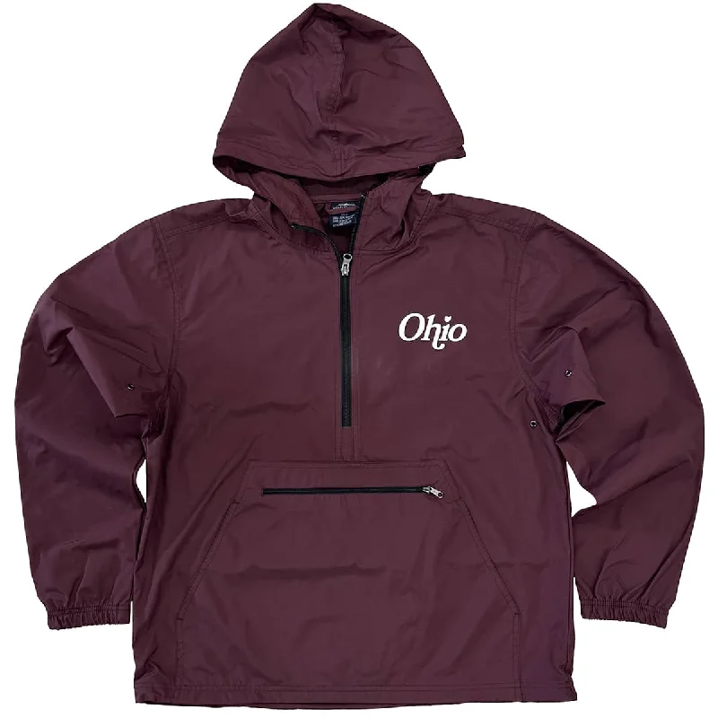 Sporty jacket-Ohio The Heart Of It All Pack-N-Go Windbreaker