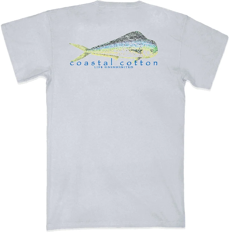 custom T-shirt-Light Grey Mahi