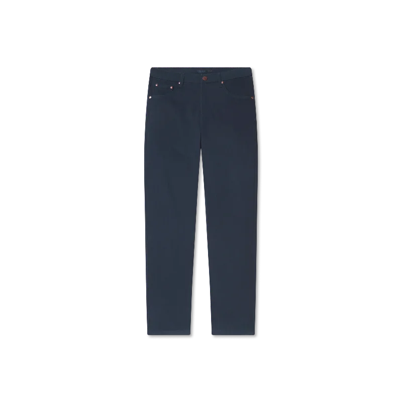 Compression pants-Cahaba Comfort Stretch Twill Pant - Navy