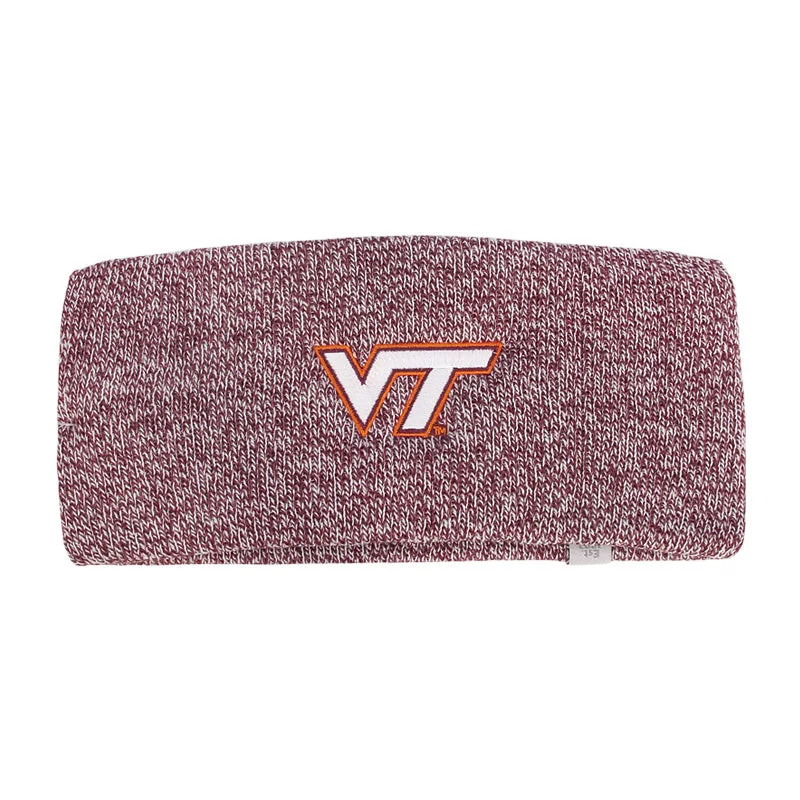 Clean hats-Virginia Tech Marled Yarn Knit Headband