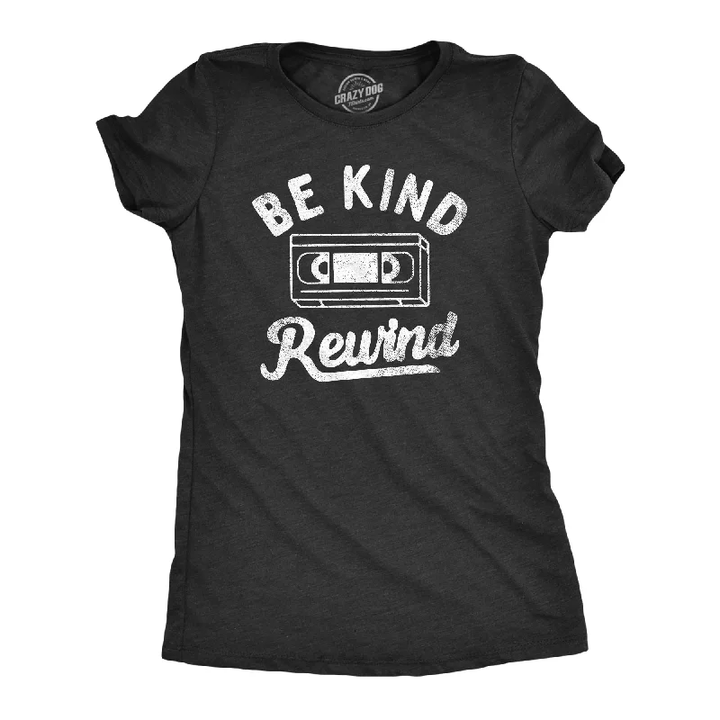 retro print T-shirt-Be Kind Rewind Women's T Shirt