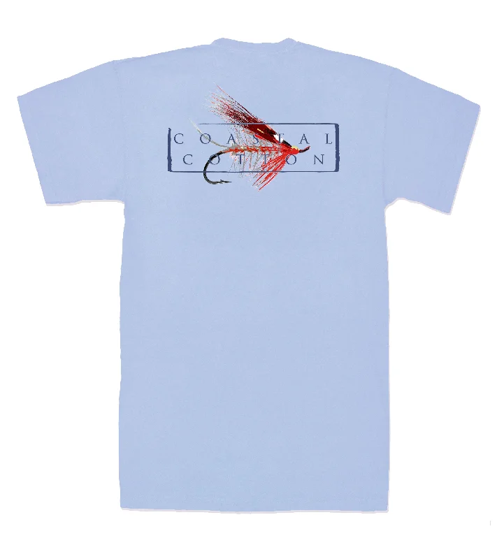 fashion T-shirt-Red Fly