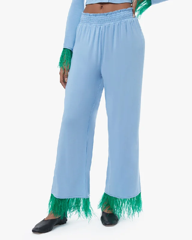 Light denim pants-Feather Modal Jersey Pull On Pant