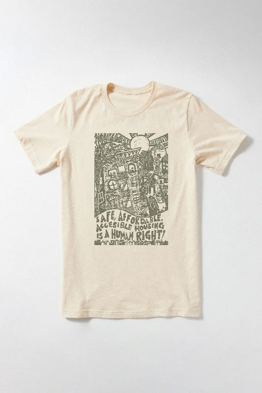 hip-hop T-shirt-Housing is a Human Right T-Shirt