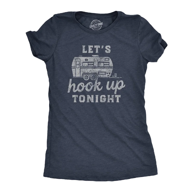 luxury T-shirt-Lets Hook Up Tonight Women's T Shirt