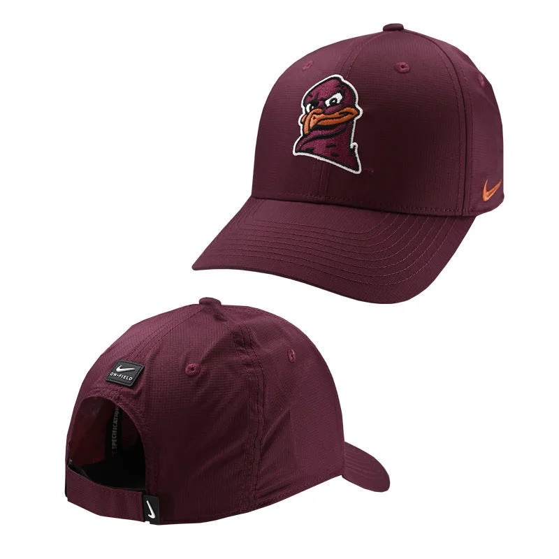 Fancy hats-Virginia Tech Club HokieBird  Hat: Maroon by Nike