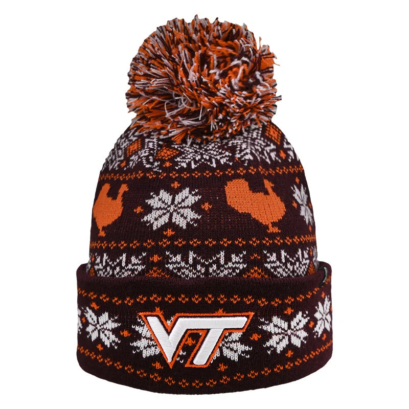 Trendy hats-Virginia Tech  Klondike Beanie by Zephyr