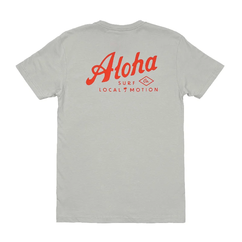 tie dye graphic T-shirt-ALOHA SURF CO. TEE