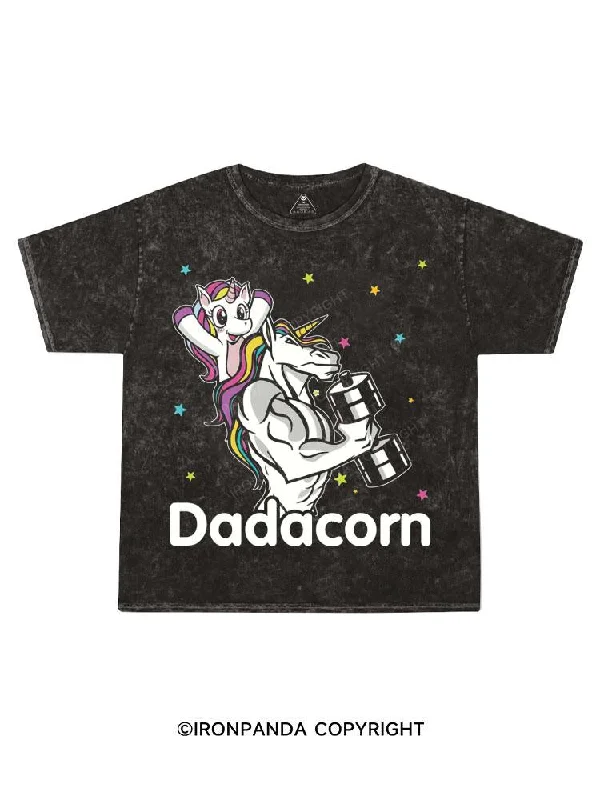 motivational quote T-shirt-Dadacorn Kids Washed T-Shirt