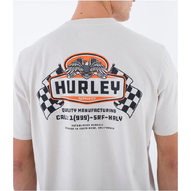 funny animal print T-shirt-Hurley EVD Built SS