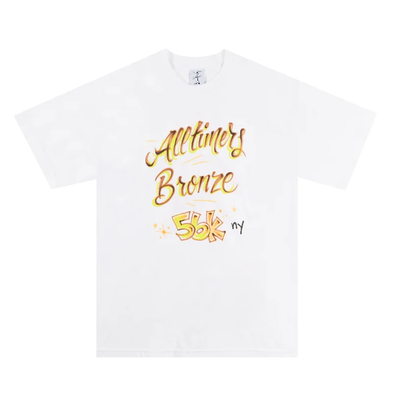 holiday T-shirt-Alltimers X Bronze 56K - 56K Lounge T-Shirt - White