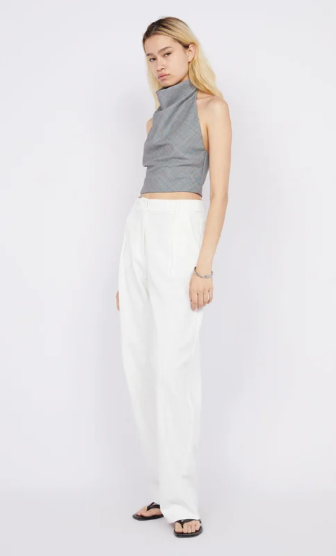 Windproof pants-ANTHEA PANT - WHITE