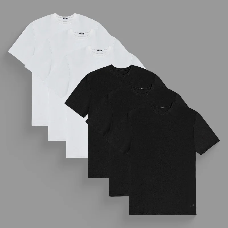 cute T-shirt-Essential Heavyweight Crew 6-Pack