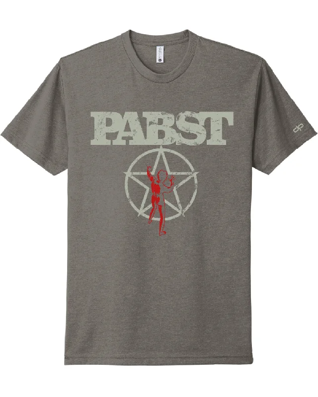 minimalist design T-shirt-Pabst Concert T-Shirt