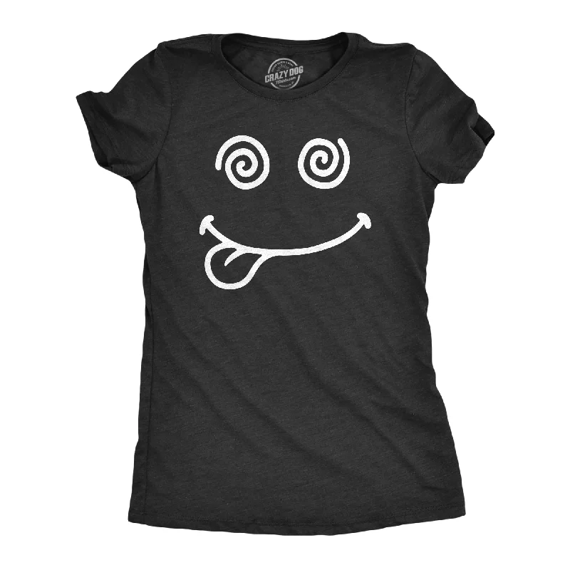 men’s T-shirt-Crazy Smile Women's T Shirt