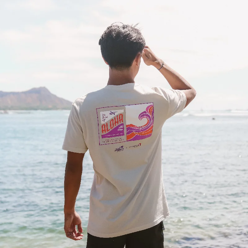 festival style T-shirt-"SPIRIT OF ALOHA" TEE | HAWAIIAN AIRLINES X LOCAL MOTION 2024