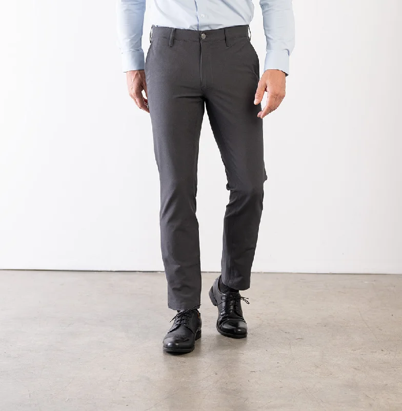 High-stretch slim pants-Envoy Lightweight Travel Pants Regular Fit - Charcoal Haze