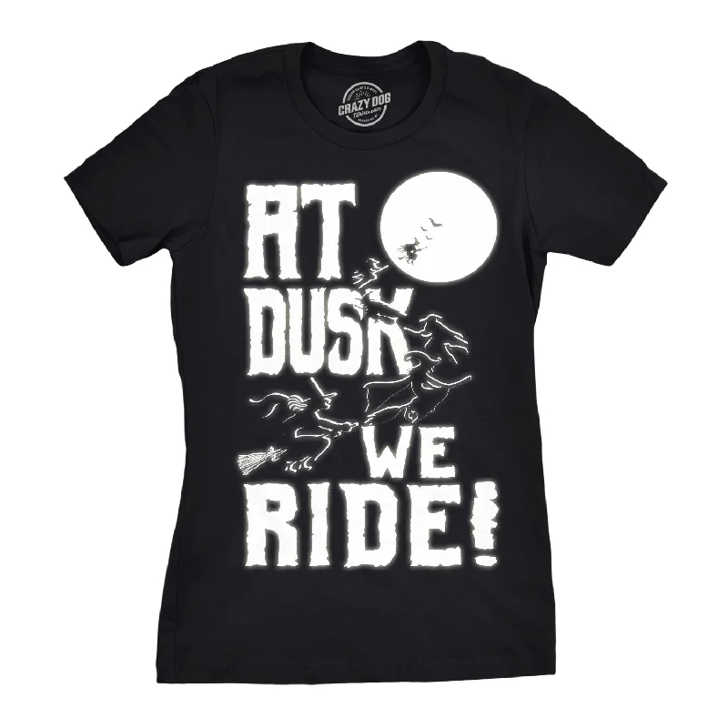 band T-shirt-At Dusk We Ride Women's T Shirt