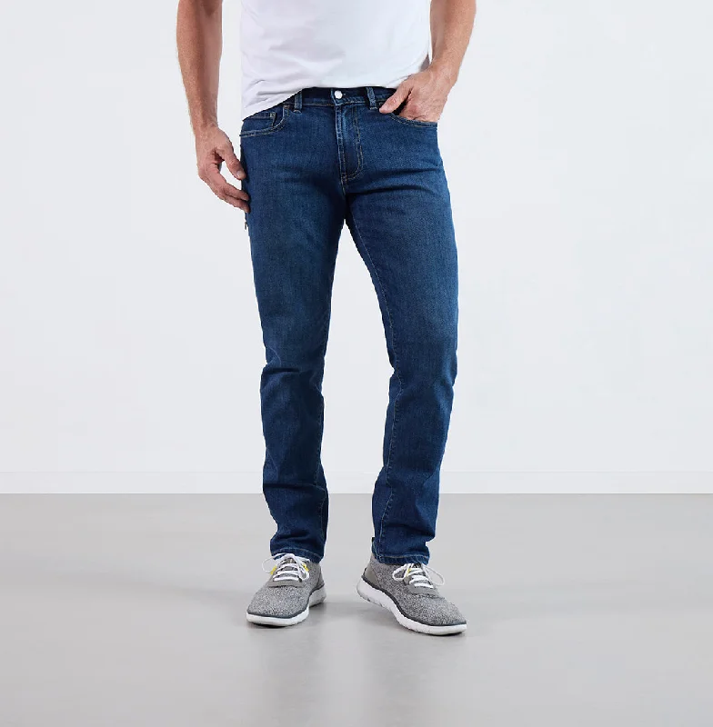 Off-season pants-Departure Jeans 3.0 Regular Fit - Medium Blue Wash