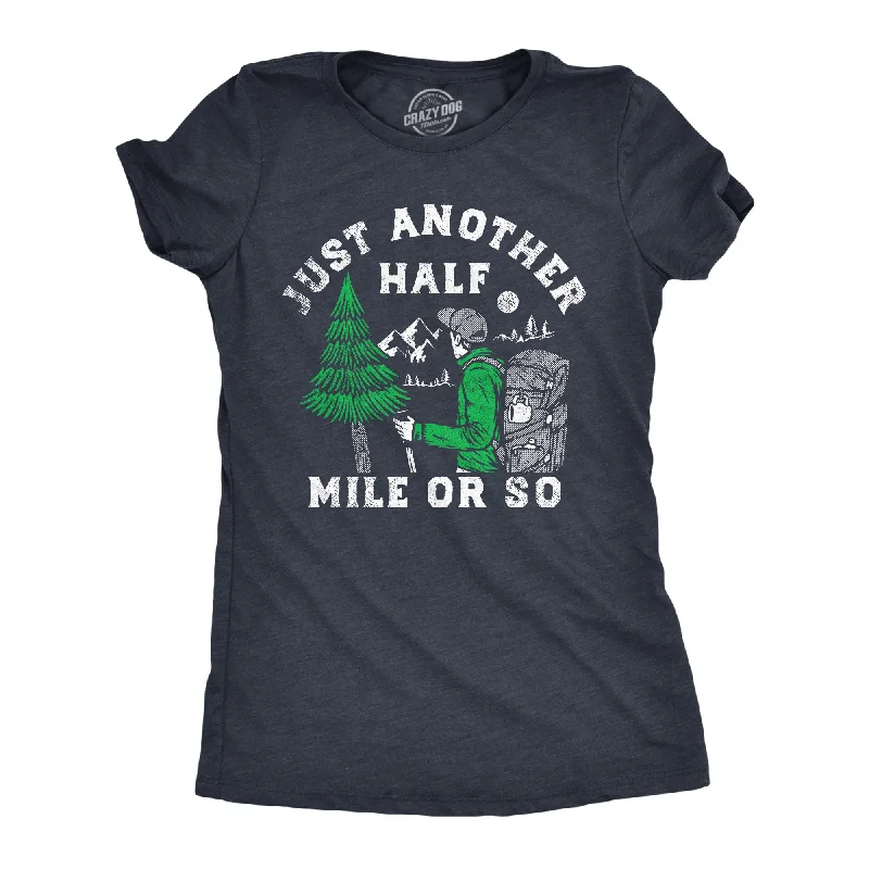 artist T-shirt-Just Another Half Mile Or So Women's T Shirt