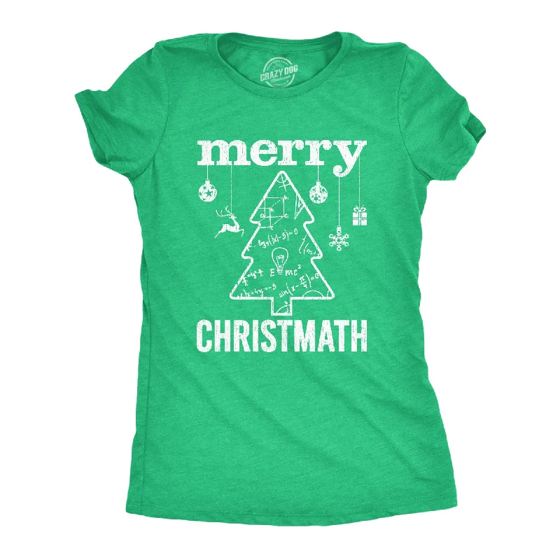 unique T-shirt-Merry Christmath Women's T Shirt