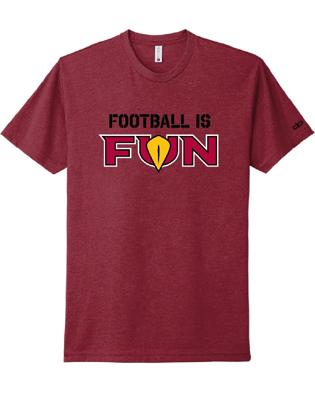 hip-hop T-shirt-Football Is Fun Arizona T-Shirt