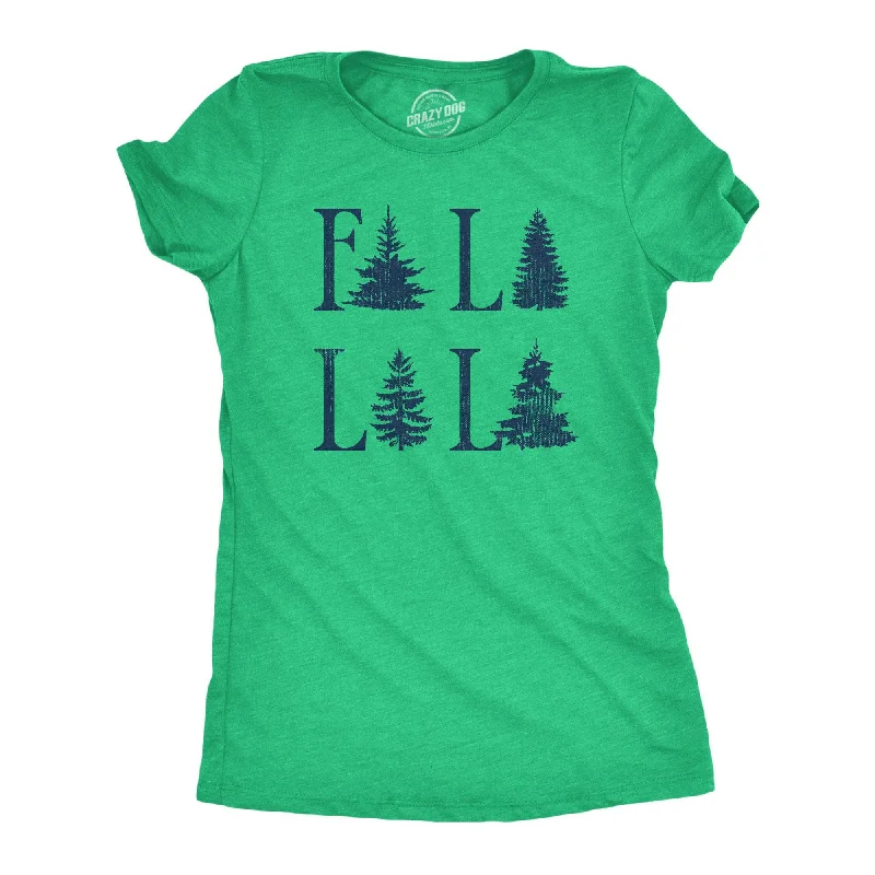 activewear T-shirt-Fa La La La Women's T Shirt