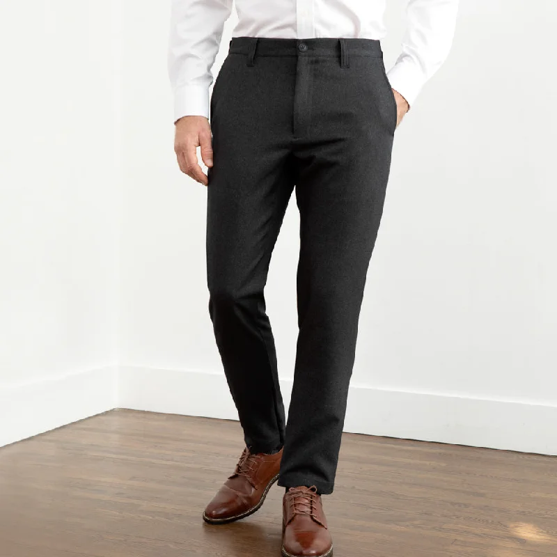 Cotton linen pants-Gramercy Pants Regular Fit - Gotham Grey