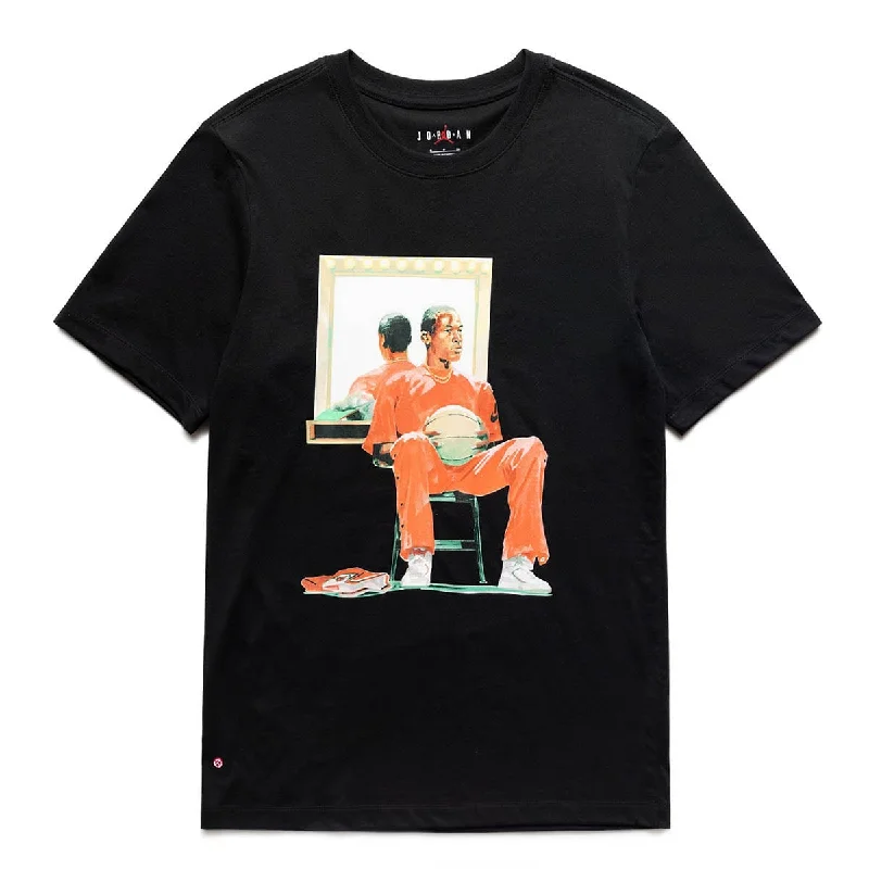 v-neck T-shirt-JORDAN ARTIST SERIES BY JACOB ROCHESTER