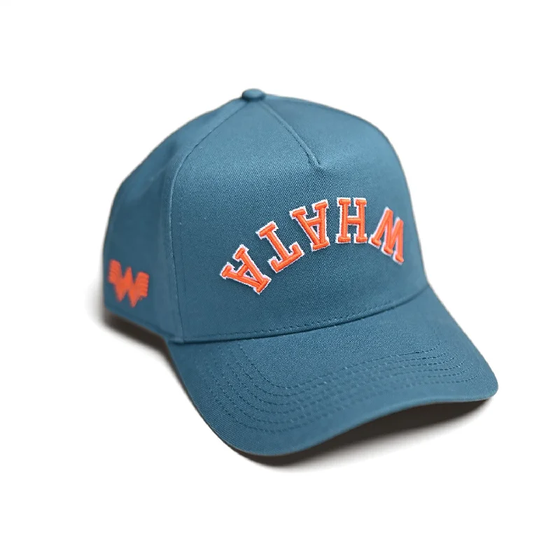 Adjustable hats-True Brvnd® Blue Whataburger Snapback Hat