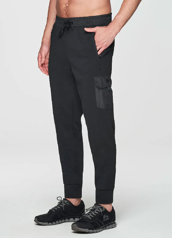 Wool pants-Prime Fleece Cargo Pocket Jogger