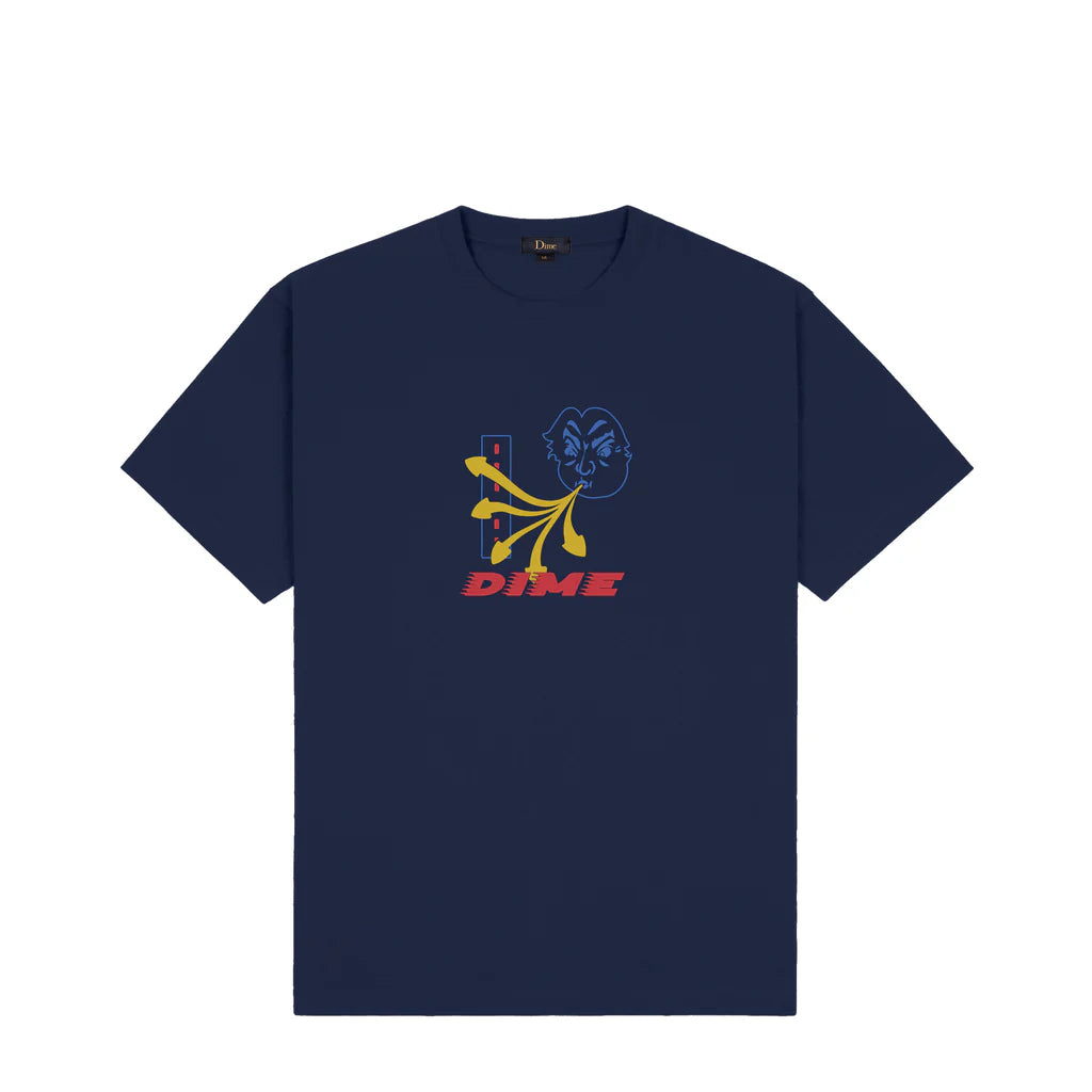 colorful T-shirt-Dime - Windy T-Shirt - Navy