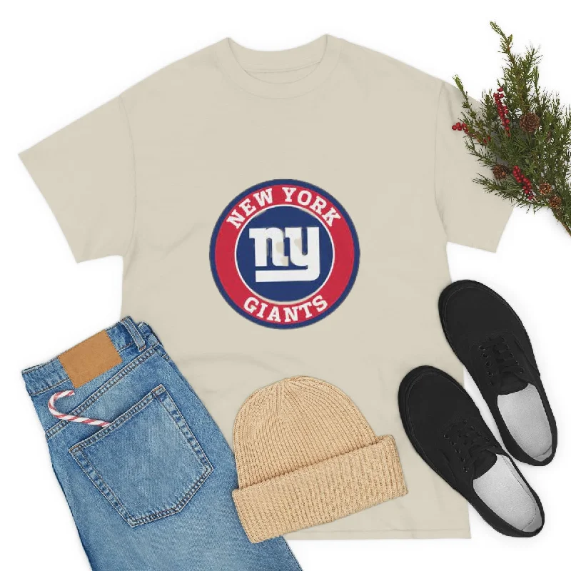 cool retro T-shirt-New York Giants Unisex Heavy Cotton Tee