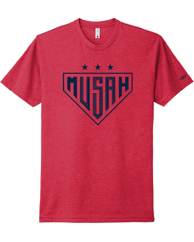 graphic art T-shirt-Musah Soccer T-Shirt