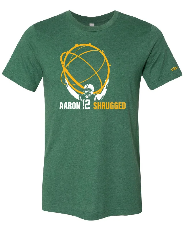 festival style T-shirt-Aaron Shrugged