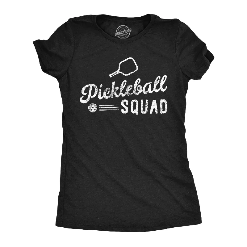 creative design T-shirt-Pickleball Squad Women's T Shirt