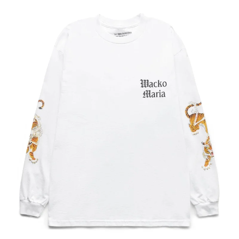 cute graphic T-shirt-TIM LEHI / CREW NECK L/S T-SHIRT ( TYPE-2 )