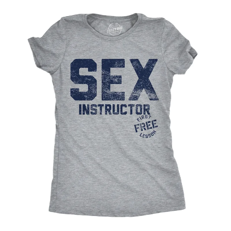 casual T-shirt-Sex Instructor Women's T Shirt