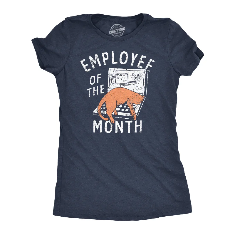 vintage T-shirt-Employee Of The Month Women's T Shirt