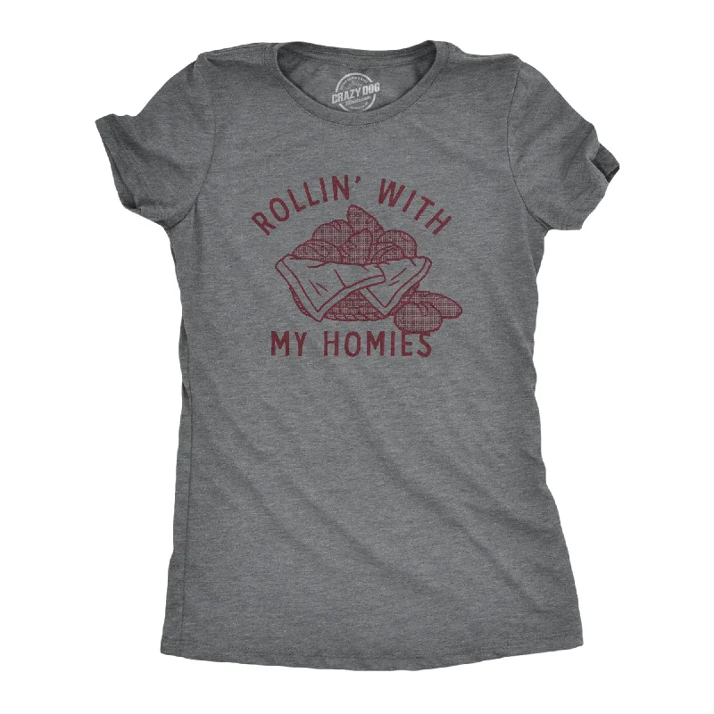 fashion T-shirt-Rollin With My Homies Women's T Shirt