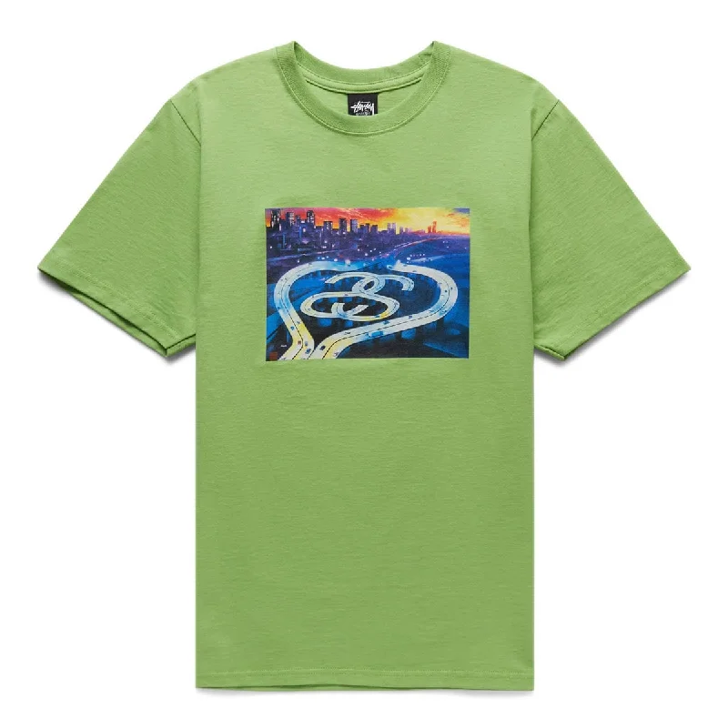 trendy graphic T-shirt-HIGHWAY T-SHIRT