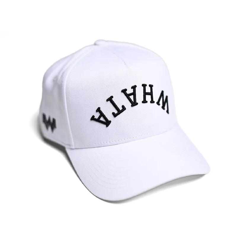 Classic hats-True Brvnd® White Whataburger Hat